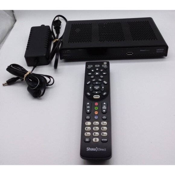 Arris HDDSR 600 Receiver & Remote Satellite Hdmi Shaw Direct Untested For Parts - Picture 1 of 10